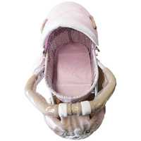 Poussette de poussette pour poupée de bébé, avec poignée réglable à pneus pivotants, en solde, 2021meilleures ventes