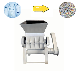 Machine de broyage automatique de bouteilles en plastique pour animaux de compagnie, broyeur de plastique à prix bas, vente chaude - Product Image 4