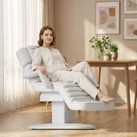 Table de beauté électrique multifonctionnelle pour salon de beauté, spa, clinique, soins du visage et du corps, extensions de cils, maquillage et massage