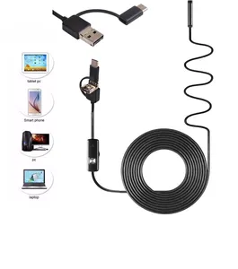 1080p HD 3 in1 Endoskop kamera USB Typ C Endoskop 8mm Endoskop kamerasystem