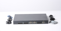 Equipo de Telecomunicaciones de Grado Profesional ZC-P1008E EPON OLT 8PON 8GE 4×10GE SFP+ con 3 Años de Garantía
