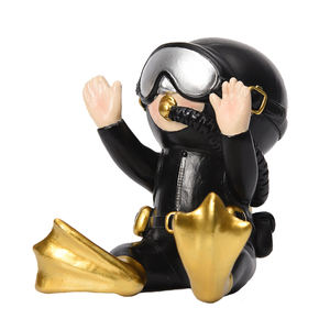 Regalo temático subacuático, nuevo diseño, accesorios de escritorio, mesa decorativa, buzo, soporte para teléfono móvil - Product Image 1