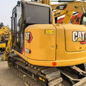 Precio bajo 95% Nueva excavadora CAT308D 308E 308E2 máquina de construcción en condiciones de trabajo perfectas en Stock - Product Image 5