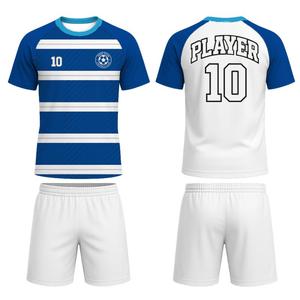 Servicio OEM, Jersey <span class=keywords><strong>de</strong></span> Fútbol Personalizado, Combinación <span class=keywords><strong>de</strong></span> Alta Calidad, Estilo Clásico, Jersey <span class=keywords><strong>de</strong></span> <span class=keywords><strong>Futsal</strong></span> Suave para Fútbol Callejero - Product Image 1