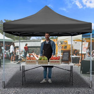 Tente d'exposition commerciale, Tente instantanée Ez Up, Tente pop-up 12 pieds x 8 pieds avec parois latérales - Product Image 6