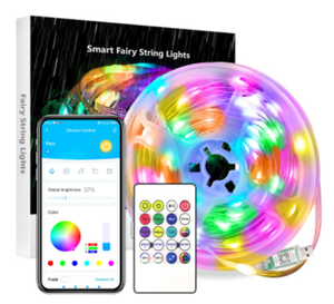 ไฟประดับ LED เปลี่ยนสีได้ Daybetter ความยาว 15 เมตร 3 วัตต์ ไฟตกแต่งคริสต์มาส กันน้ำ IP65 สำหรับตกแต่งวันหยุด - Product Image 1