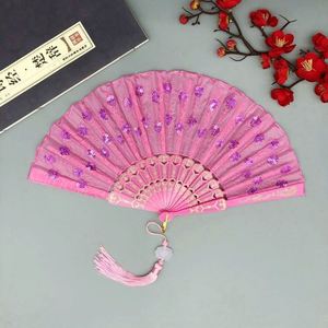 Personalized Black <b>Large</b> Wooden Folding Hand <b>Fan</b> Painted Custom Printed Bamboo Business Gifts Home Decoration New Year - Product Image 2
