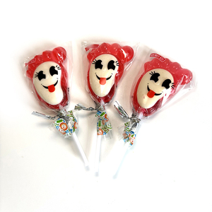 Dolce Mix di frutta sapore duro lecca-lecca amore cuore e forma di animale <span class=keywords><strong>caramelle</strong></span> in borsa impronta lecca caramella - Product Image 3