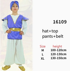 Disfraz de Príncipe Aladdín de Halloween para Niños, Traje de Juego de Rol de <span class=keywords><strong>Anime</strong></span> de Cuentos de Hadas, Vestido de Fiesta - Product Image 2
