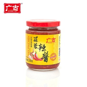 Bán lẻ nhà sử dụng 230g đỏ thêm nóng Ớt Tỏi SỐT ỚT trong chai cho nhà hàng - Product Image 3