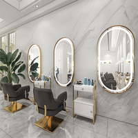 Grand Miroir Intégral Incassable à LED avec Interrupteur Tactile, Fournisseur d'Usine, Miroir Encadré Antidéflagrant en Verre Trempé