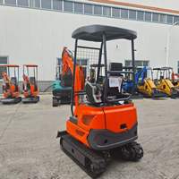 Mini-excavatrice ME18-2, pelle compacte avec tarière optionnelle pour le forage de trous, la plantation d'arbres et l'installation de poteaux