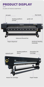 <strong>High</strong> Speed 3.2m Digital Vinyl Car Sticker Printer Banner Poster Wall <strong>Paper</strong> Eco Solvent Inkjet Cut <strong>Plotter</strong> Machine - Product Image 3