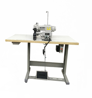 RN-106TT industriel vent Machine à coudre néoprène combinaison Surf harpon pantalon fil foncé avec composant moteur de base