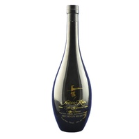 Vente en gros de bouteilles en verre transparentes de différentes tailles pour sauces, miel, cocktails, mélanges, sirops, huile d'olive avec bouchons