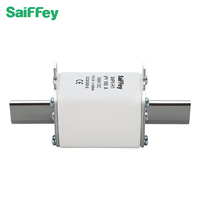 Saiffey PV-H1 160A DC1000V Fusible tubulaire carré avec couteau pour la protection des systèmes photovoltaïques