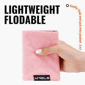 عصابة رأس رياضية مرنة من ماركة WRELS، مضادة للانزلاق وماصة للرطوبة، مع غطاء للأذنين للتدفئة في الشتاء - Product Image 5