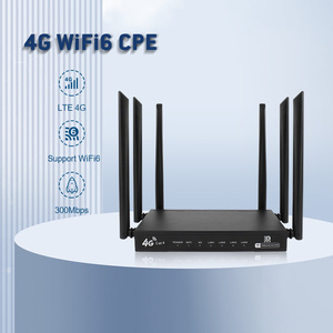 Giá rẻ nhất openwrt 6 Antenna wifi6 300Mbps Home <span class=keywords><strong>Modem</strong></span> <span class=keywords><strong>imei</strong></span> thay đổi 4G mạng 3G Wireless Router Giá wifi tốc độ nhanh Router - Product Image 1
