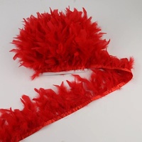Plumes de Marabout Plates Chandelle Rayées de 10-15CM en Gros, Multicolores, Franges Moelleuses, Qualité Supérieure Sélectionnée pour Mariages
