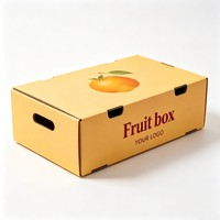 OEM Robuuste, duurzaam ontworpen, recyclebare verpakkingsschaal voor fruit en groenten (appel, watermeloen, peer, avocado) van papier.