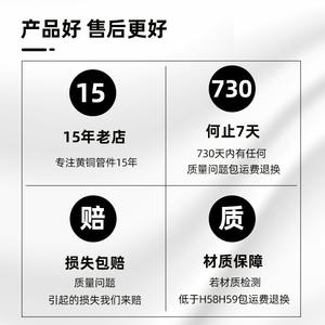 Bouchon de tuyau en laiton épaissi à 4 points avec filetage interne, bouchon de robinet à 4 points, bouchon d'angle pour robinet, embout - Product Image 1