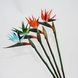 Pianta Artificiale Uccello del Paradiso per Arredamento Casa, Effetto Realistico in PVC, Tropicale, Festiva per Laurea, Natale, Capodanno Cinese - Product Image 4