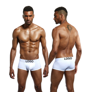 Sous-vêtements pour hommes en <span class=keywords><strong>coton</strong></span> biologique Boxershorts Low Rise <span class=keywords><strong>Tanga</strong></span> Mini Bikini Lingerie sexy Caleçons personnalisés - Product Image 3