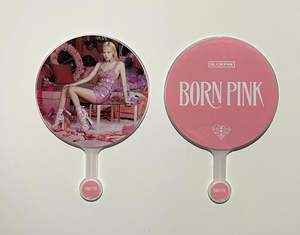 Mini ventilateur Kpop transparent en plastique, personnalisé, double face, 10x14cm - Product Image 6