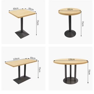 Sillas de Comedor Comerciales Modernas con Tablero de Madera Resistente y Estructura Metálica para Uso en Restaurantes, Hoteles, Cafeterías, Escuelas y Bares - Product Image 5