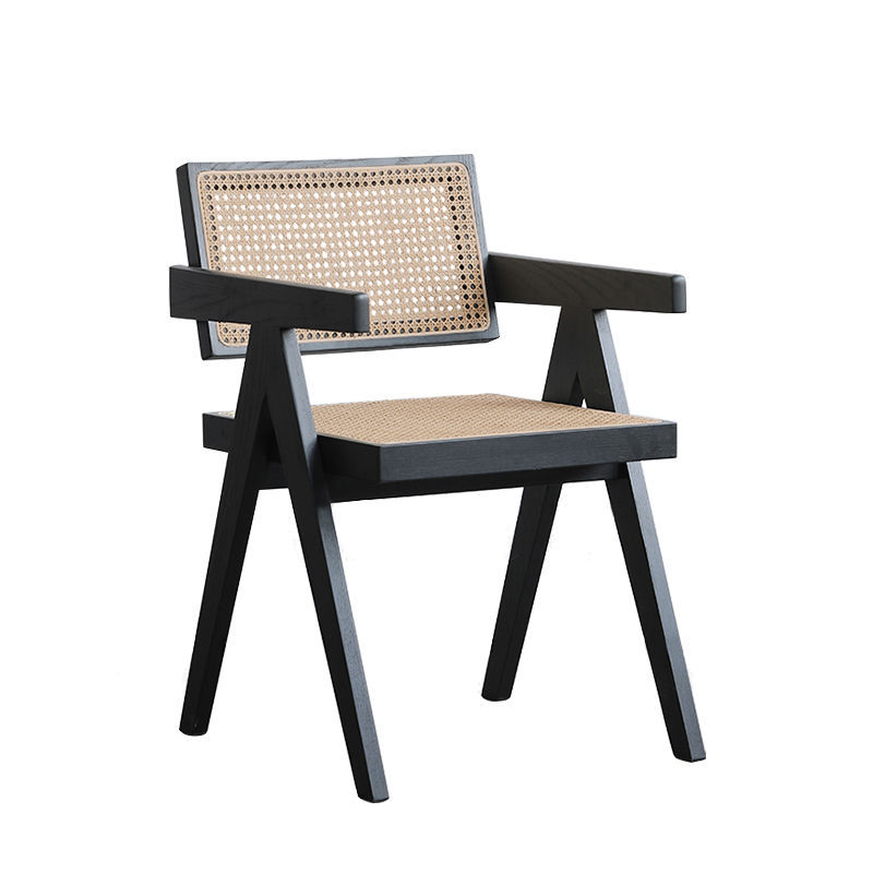 Negro [Asiento de ratán]