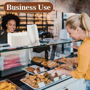 Bolsas de Papel Glassine Encerado para Golosinas, Bolsas para Sándwiches, Papas Fritas, Postres y Productos Horneados - Product Image 3