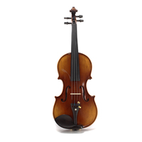 Musical Instrument Handmade 4/4 Violin Professional German Style Advanced Violin Violin for Sale Made in China