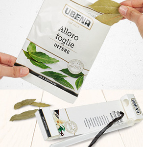 Sachet de 8g de feuilles de laurier naturelles séchées, sélection Giuseppe Verdi, épices GV GVERDI, sélection alimentaire italienne, fabriqué en Italie - Product Image 3