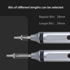 Juego de destornilladores eléctricos de precisión 50 en 1 con batería recargable de iones de litio de grado profesional para reparaciones de precisión - Product Image 3