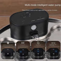 Fontaine à eau pour chat en acier inoxydable, distributeur d'eau intelligent pour animaux de compagnie, automatique pour chat, chien, filtration multicouche