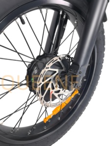 Vélo électrique tout-terrain 24 pouces à double moteur, batterie 60V/72V 40AH, pneus larges, amortisseur TDR03Z, moteurs puissants 2000W/3000W - Product Image 5