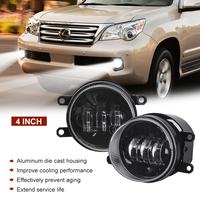 Phare antibrouillard à Led pour Toyota Lexus Gs350, étanche IP67, 12V, 4 pouces