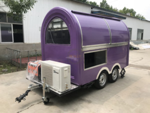 Camion Fast Food <span class=keywords><strong>con</strong></span> concessione ad aria condizionata per la vendita di cibo <span class=keywords><strong>con</strong></span> attrezzature da cucina - Product Image 3