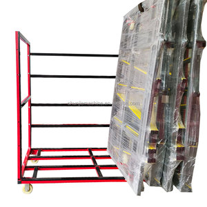 Carro de transporte de <span class=keywords><strong>Metal</strong></span> de acero, jaula de carga, carro de transporte, rollo de carga, contenedor, almacén al por mayor - Product Image 2