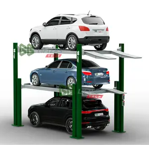 Hydraulic Auto garage system Park 3 Level car parking system lift