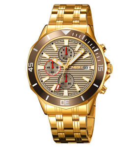 Custom Logo <b>Men's</b> Quartz <b>Watch</b> Business Style Stainless Steel Band 22mm Waterproof Alloy Case Small Three Needle Fashionable - Product Image 3