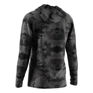 Sudadera de Pesca para Hombre con Protección Solar UPF 50, Camuflaje, Manga Larga, Secado Rápido, Esencial para Actividades al Aire Libre - Product Image 2
