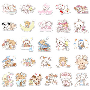 56 pièces japonais populaire dessin animé illustration girly mignon <span class=keywords><strong>Mikko</strong></span> autocollant - Product Image 2