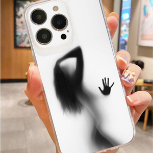 เคสโทรศัพท์มือถือ TPU นิ่มพิมพ์เงารูปเด็กผู้หญิงที่สวยงามสำหรับ iPhone 11 12 13 14 15 16 17 PRO <span class=keywords><strong>MAX</strong></span> <span class=keywords><strong>AIR</strong></span> - Product Image 3