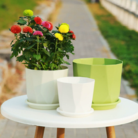 Pot de fleurs d'orchidée pas cher, vente chaude, décoration de jardin, jardinières légères en plastique pour plantes bonsaï et succulentes