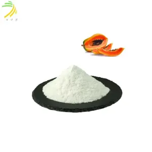 High Quality 99% Carica Papaya Extract Papain Enzyme Lyophilized Powder for Hydrolysates Proteins