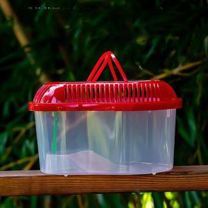 Mini Pecera Transparente de Plástico de Excelente Calidad para Tortugas, Peces Dorados, Cría y Transporte de Mascotas - Product Image 6