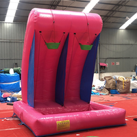 WINSUN Commercial PVC Réservoir de dunk gonflable Jeu de roulette Réservoir de gunge gonflable Splash à vendre