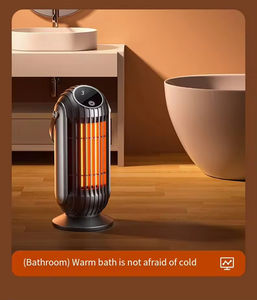 Ventilateur Chauffant Électrique Silencieux à Télécommande pour Chambre, Voiture, Camping-car et Utilisation Extérieure - Product Image 4