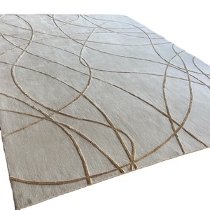 Newzland-Alfombra <span class=keywords><strong>de</strong></span> lana hecha a mano, bonito patrón, 100% - Product Image 1